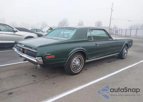 1968 Mercury Cougar из США, поврежденный, VIN 8F93F577846